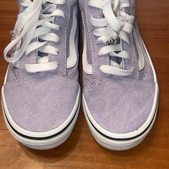 Vans Kids Languid Lavender Old Skool Shoes - Picture 5 of 10